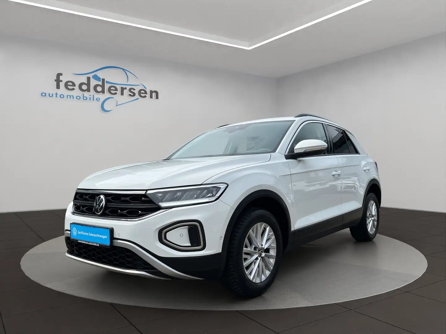 Volkswagen T-Roc Life 1.0 TSI Navi Park Assist DAB+Sitzheizung KLI Weiß - 2