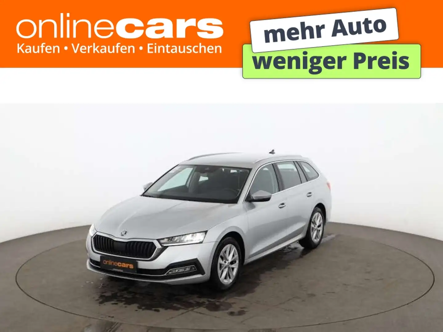 Skoda Octavia Combi 2.0 TDI Style Aut LED AHK RADAR NAV Grau - 1