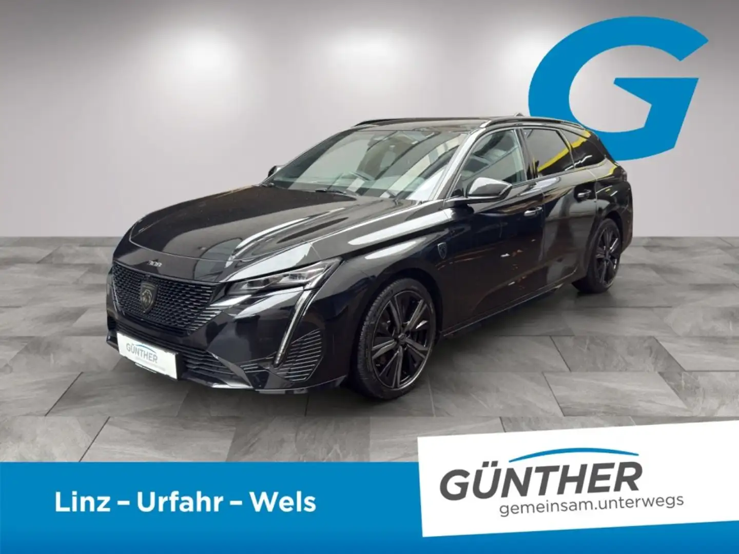Peugeot 308 SW GT PT 130 EAT8 Schwarz - 1