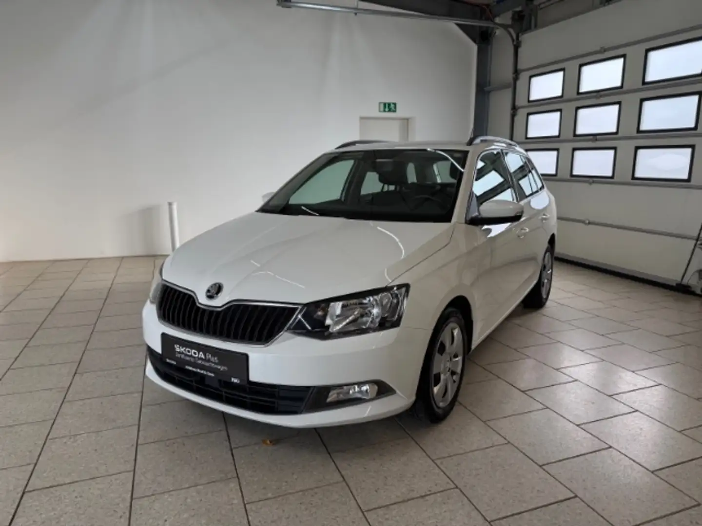 Skoda Fabia Combi 1.4 TDI Ambition Klima PDC Freisprech Blanc - 2