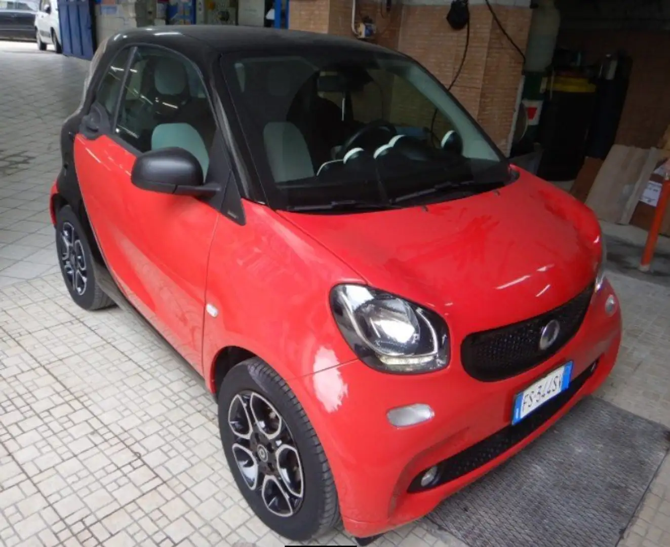 smart forTwo Fortwo 0.9 t Londongrey Passion 90cv twinamic Rot - 1