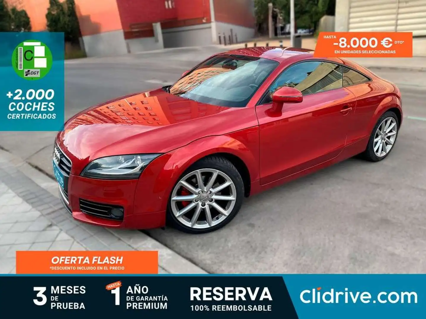 Audi TT Coupé 1.8 TFSI Rot - 1