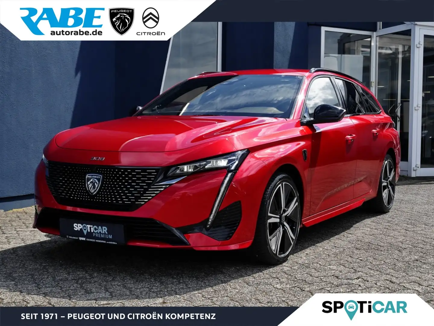 Peugeot 308 SW GT 130 PT Auto+Kamera 360+Sitzheizung+LED Rouge - 1