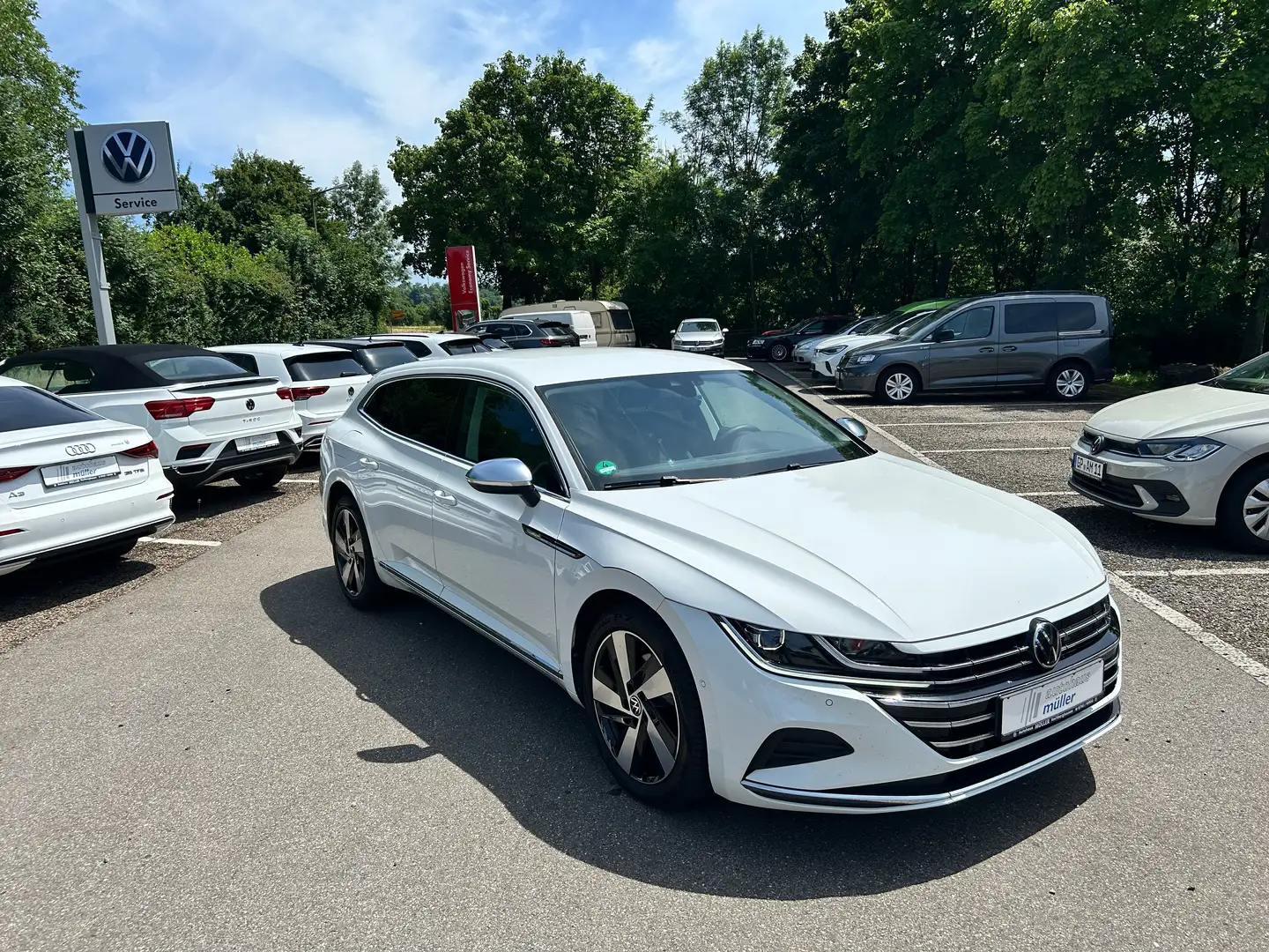 Volkswagen Arteon Shooting Brake 1.4 eHybrid OPF DSG Elegance Blanc - 1