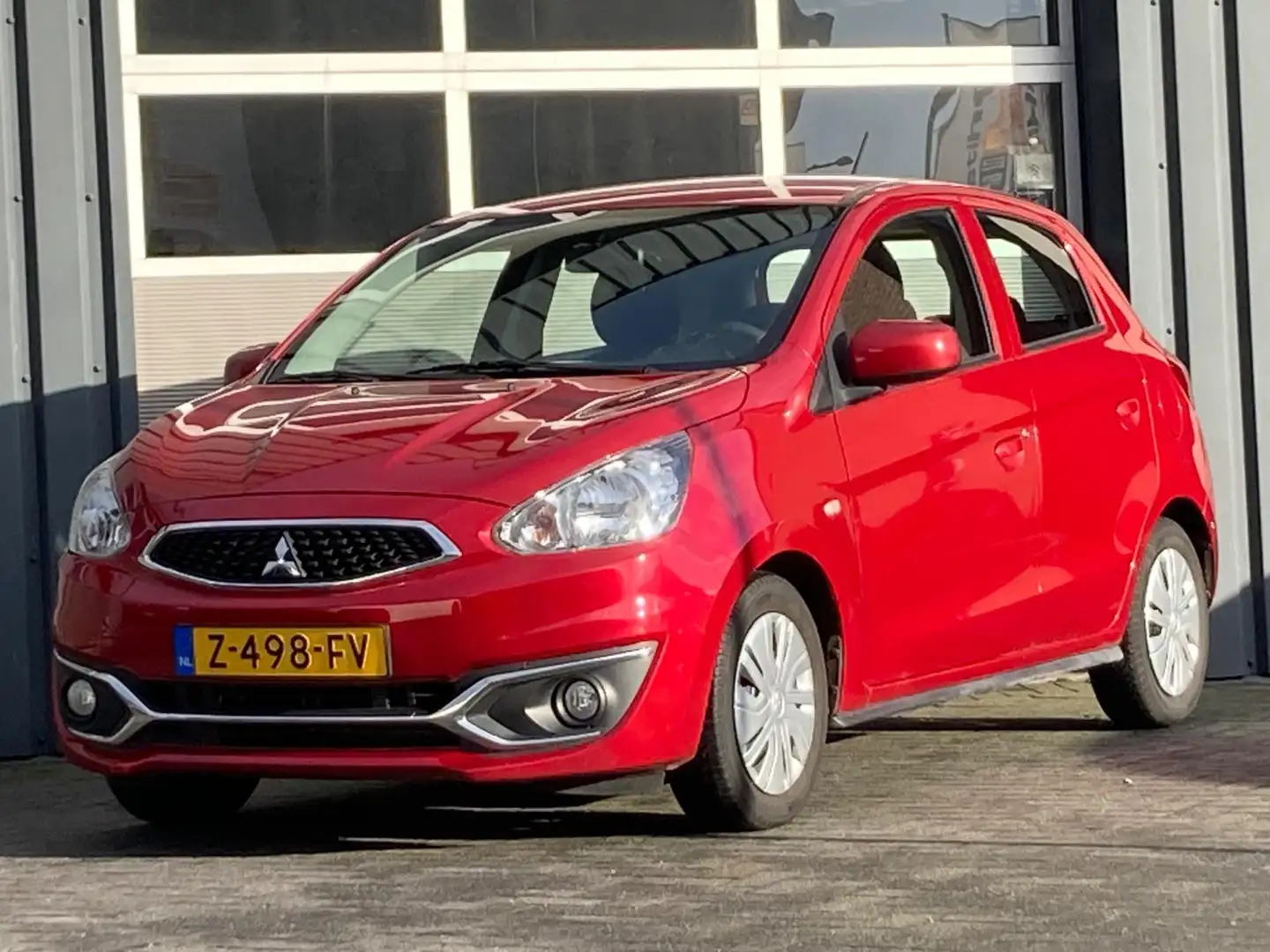 Mitsubishi Space Star 1.0 Entry Airco Elektrische ramen Pdc Rood - 1