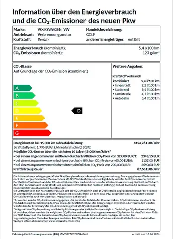 Volkswagen Golf view 7