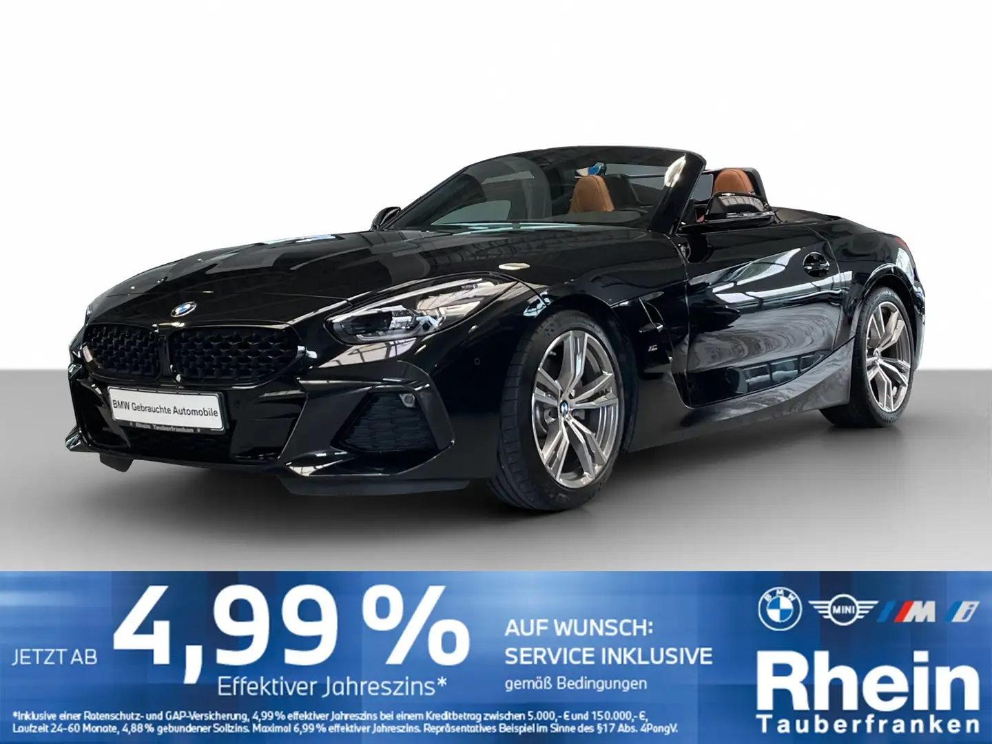 BMW Z4 sDrive 30i M Sport NaviProf.*Parkassist*Apple Schwarz - 1