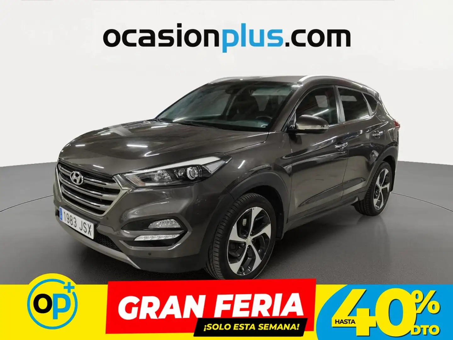 Hyundai TUCSON 2.0CRDI Tecno 4x4 Aut. (4.75) Gris - 1