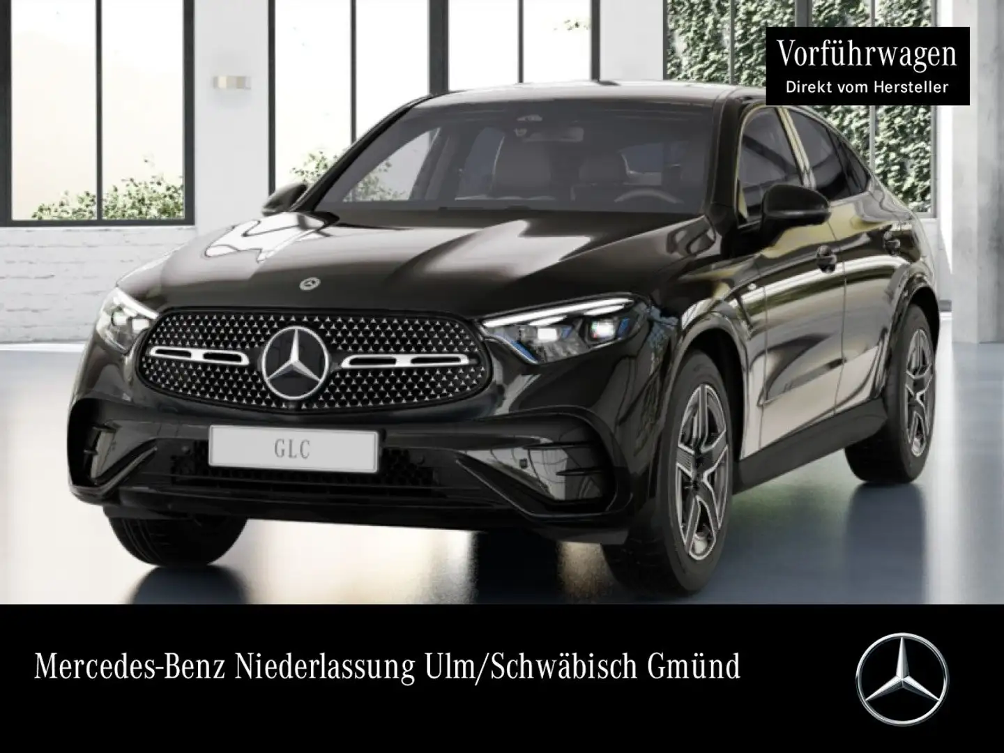 Mercedes-Benz GLC 300 de 4M AMG+NIGHT+360+AHK+TOTW+KEYLESS+9G Schwarz - 1