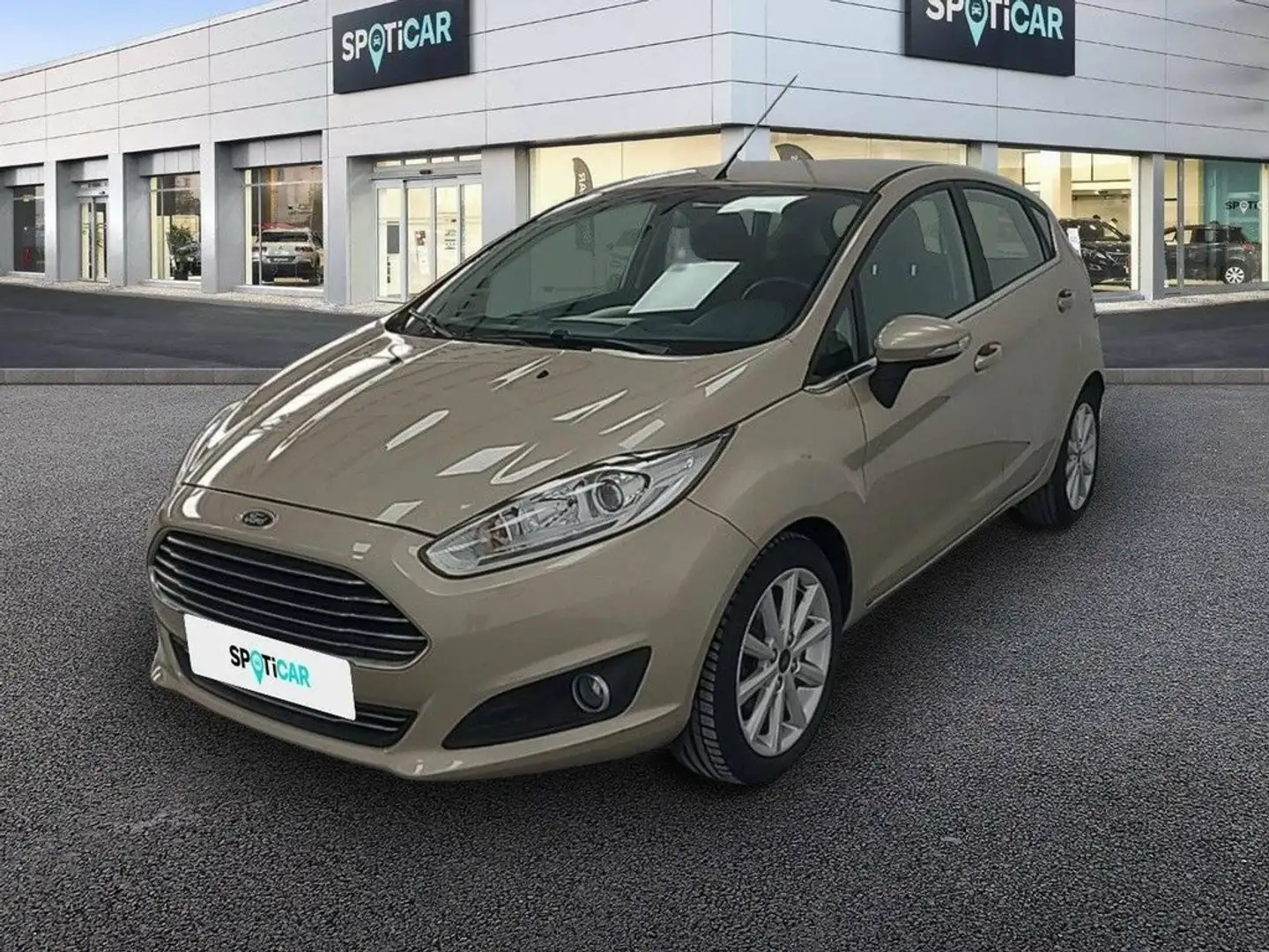 Ford Fiesta 1.0 EcoBoost Trend Gris - 1