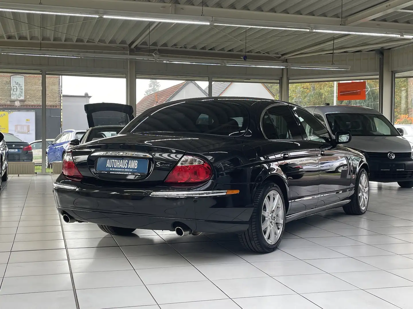 Jaguar S-Type 3.0 V6 Executive Leder Sitzh. Schiebedach Schwarz - 2