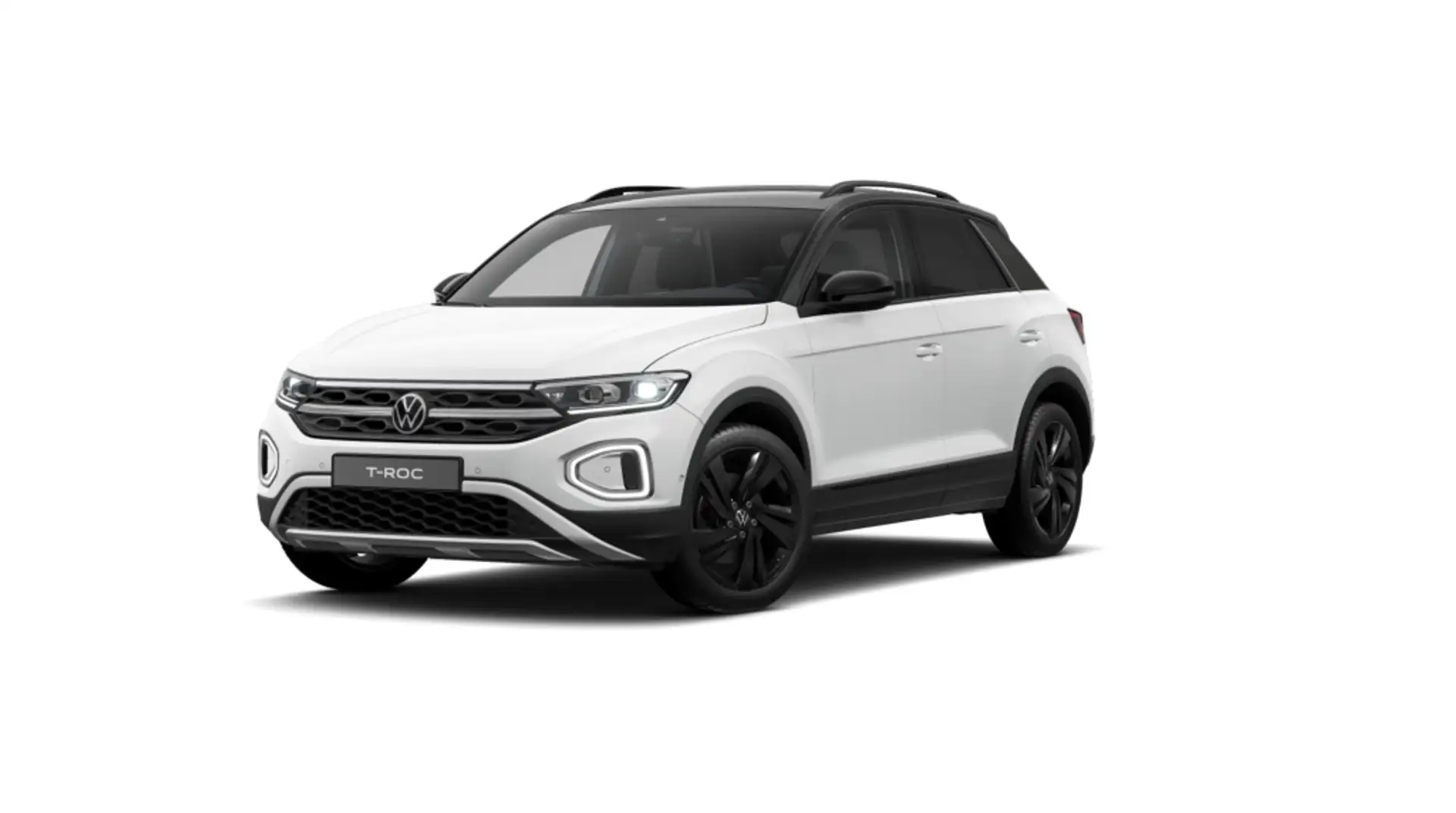 Volkswagen T-Roc 2.0 TSI 140 kW Dark Line 4Motion DSG7 Blanco - 1