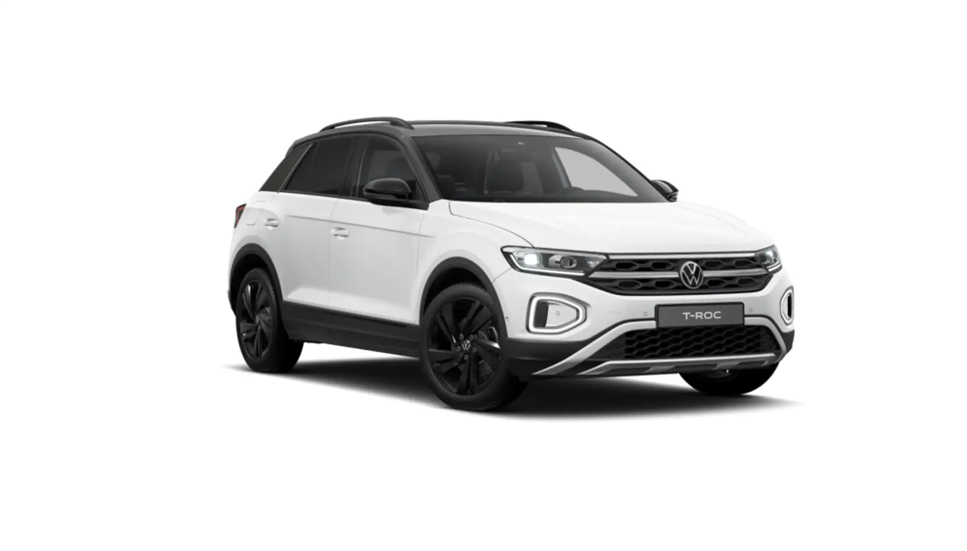 Volkswagen T-Roc 2.0 TSI 140 kW Dark Line 4Motion DSG7 Blanco - 2