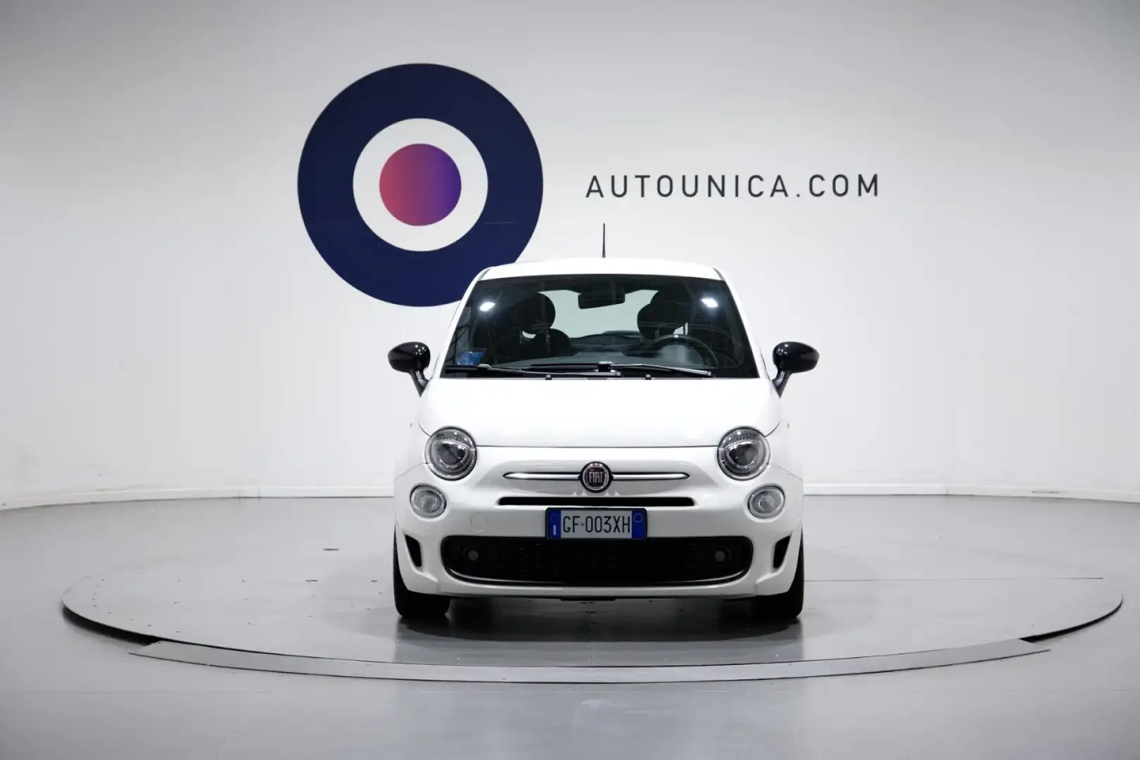 Fiat 500 1.0 HYBRID SPORT NEOPATENTATI Bianco - 2