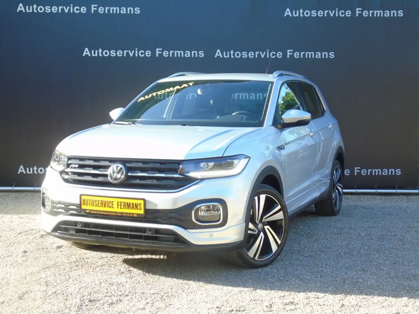 Volkswagen T-Cross 1.0TSI 115PK DSG R-line - 2020 - 36DKM - Navi - Le Stříbrná - 2