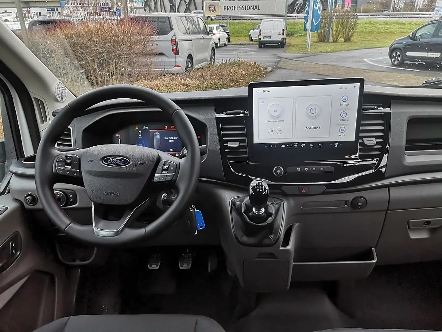 Ford Transit Transit Kasten DoKa 2,0 EcoBlue L3H2 350 Trend Weiß - 2