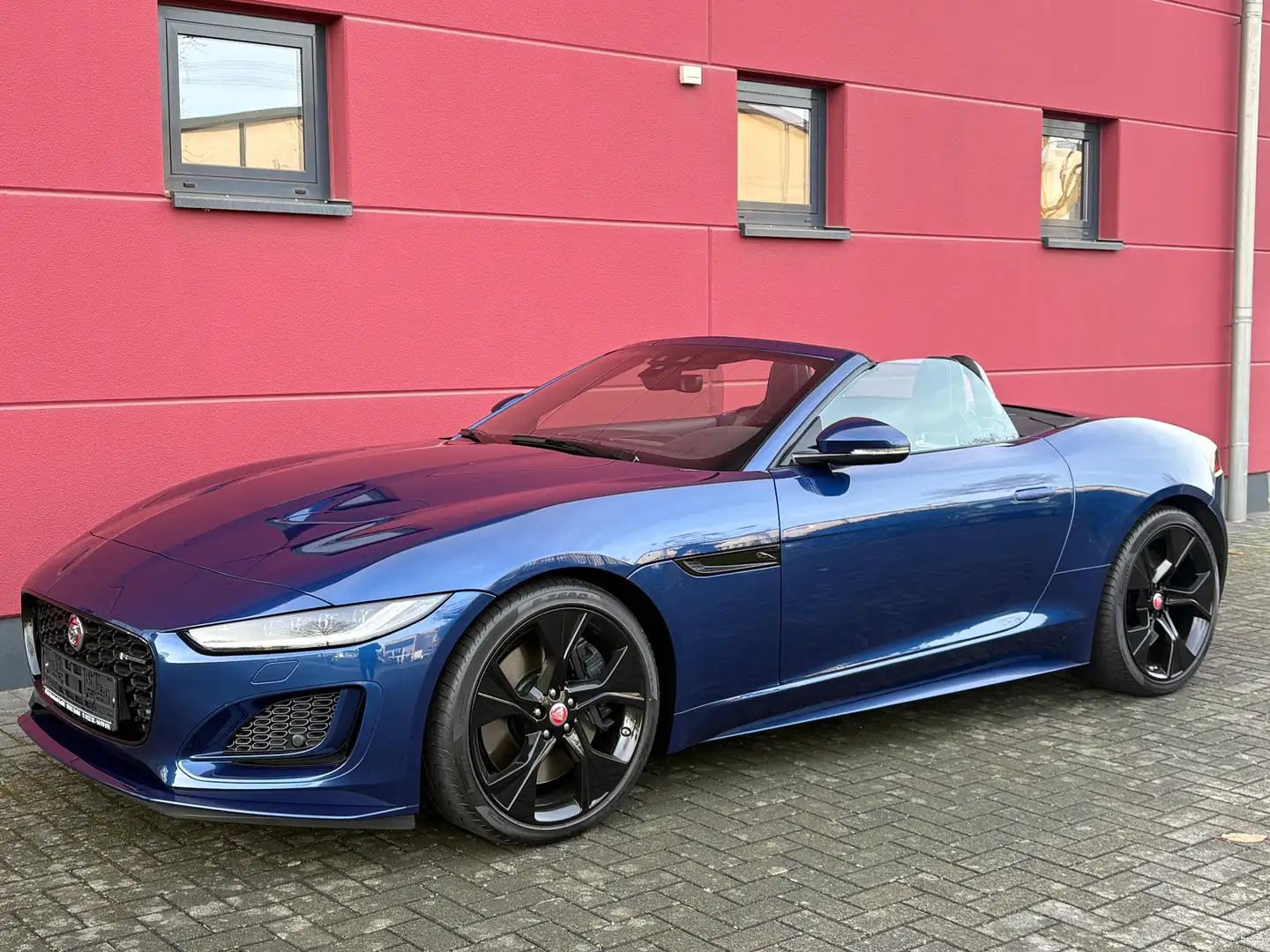 Jaguar F-Type P450 CABRIOLET AWD 5.0 V8 450PS BLACK-PACK ALU-20" Albastru - 1