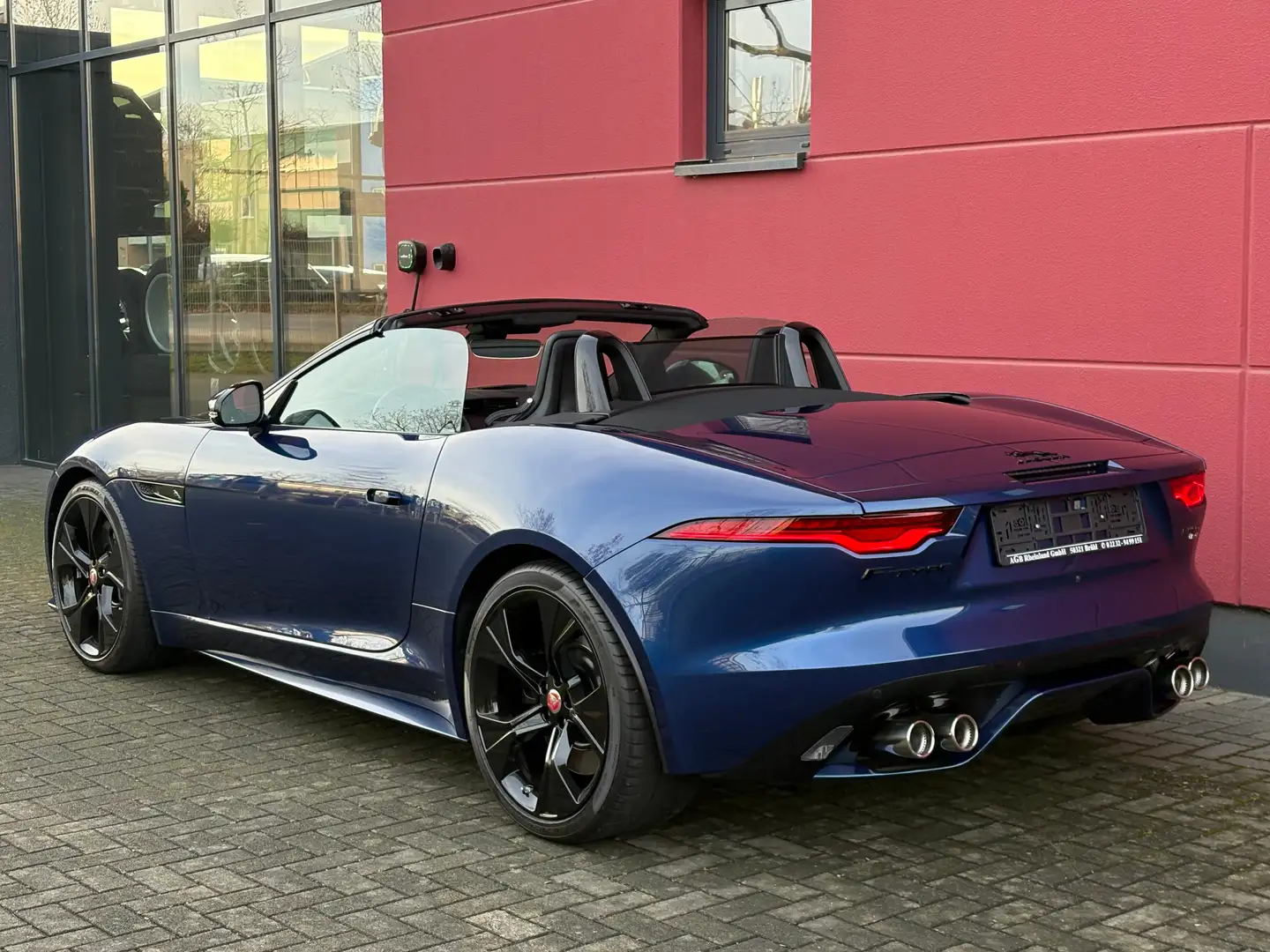 Jaguar F-Type P450 CABRIOLET AWD 5.0 V8 450PS BLACK-PACK ALU-20" Albastru - 2