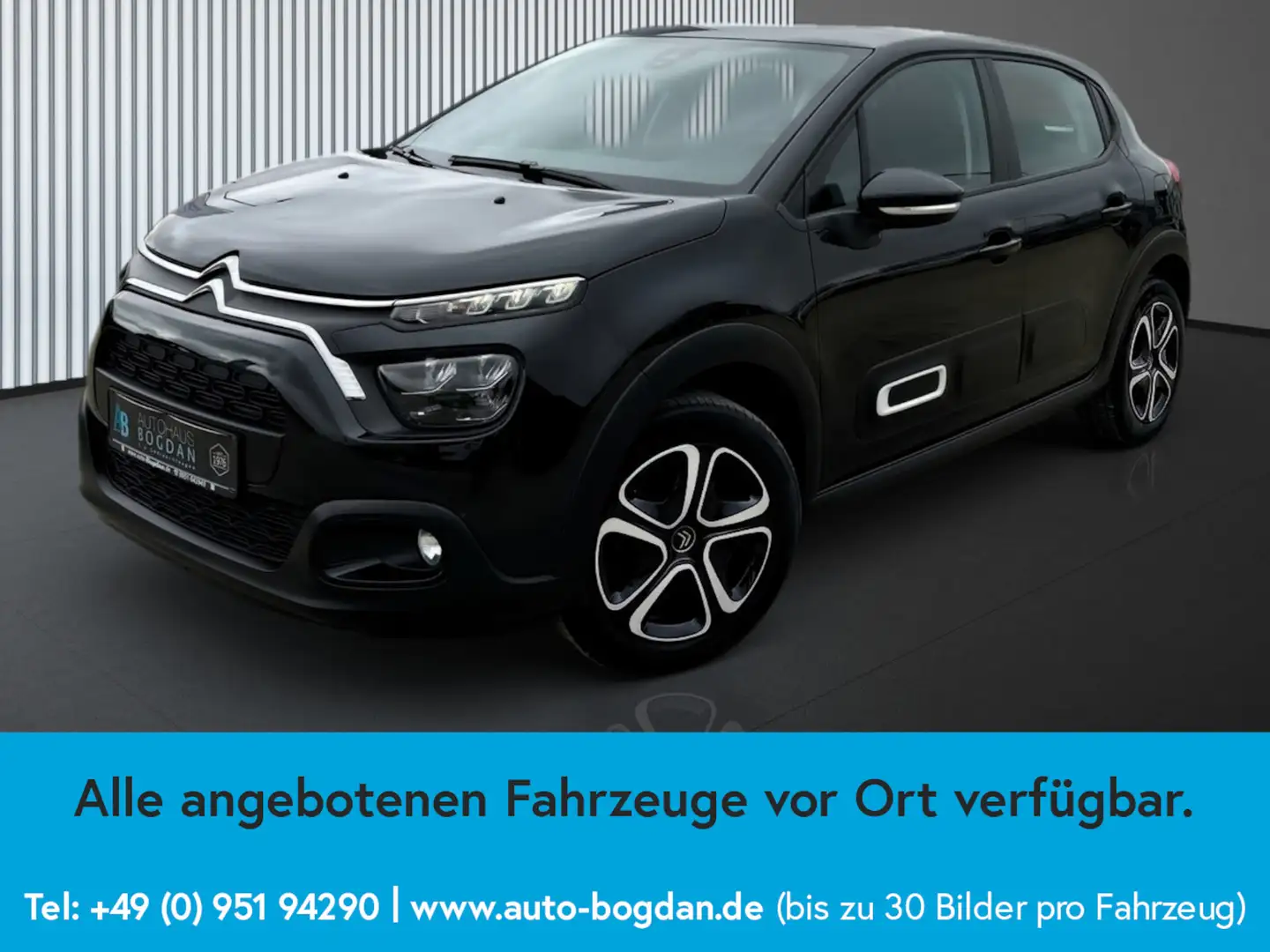 Citroen C3 Shine Pack Tempomat*SHZ*Navi v.App*Service neu Schwarz - 2