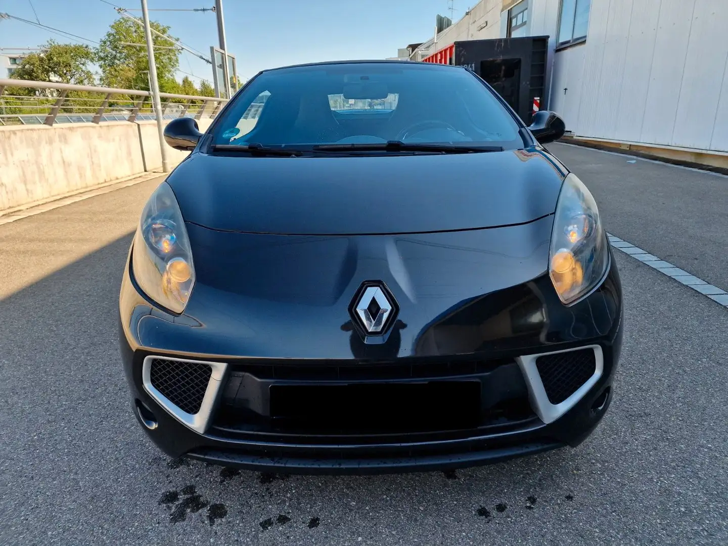 Renault Wind Dynamique*TÜV Neu*KLIMA*CABRIO Negro - 2
