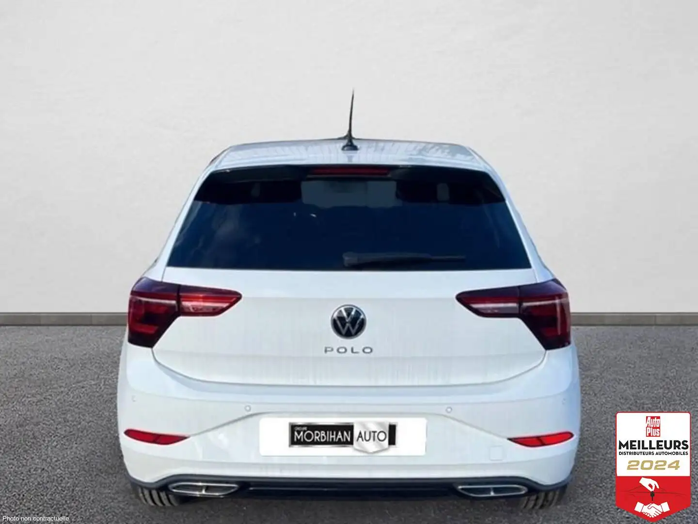 Volkswagen Polo 1.0 tsi 116 s\u0026s dsg7 r-line Blanc - 2