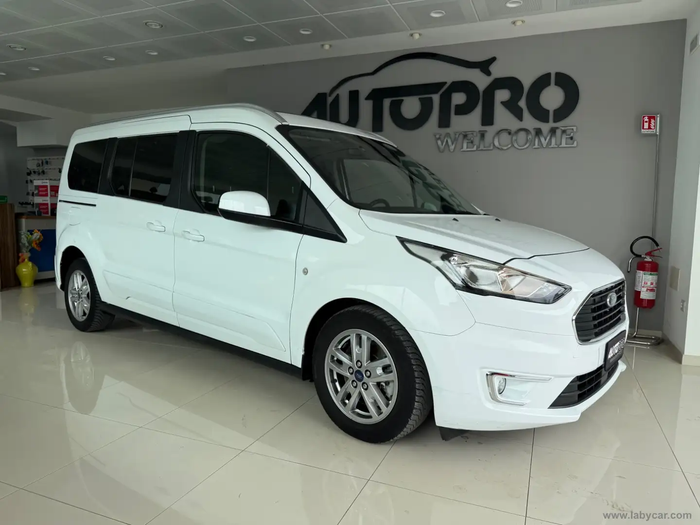 Ford Tourneo Connect Gran Tour.Connect 1.5 EcoB.120 aut. Tit. Bianco - 2