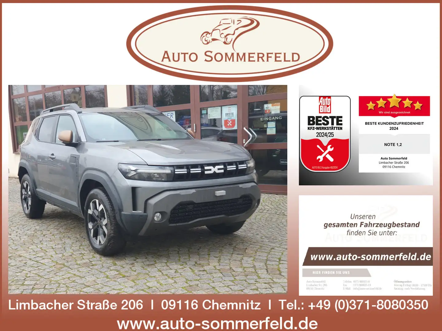 Dacia Duster ExtremeTCE130 4x4 Techno+Winter+City Paket, Gris - 1