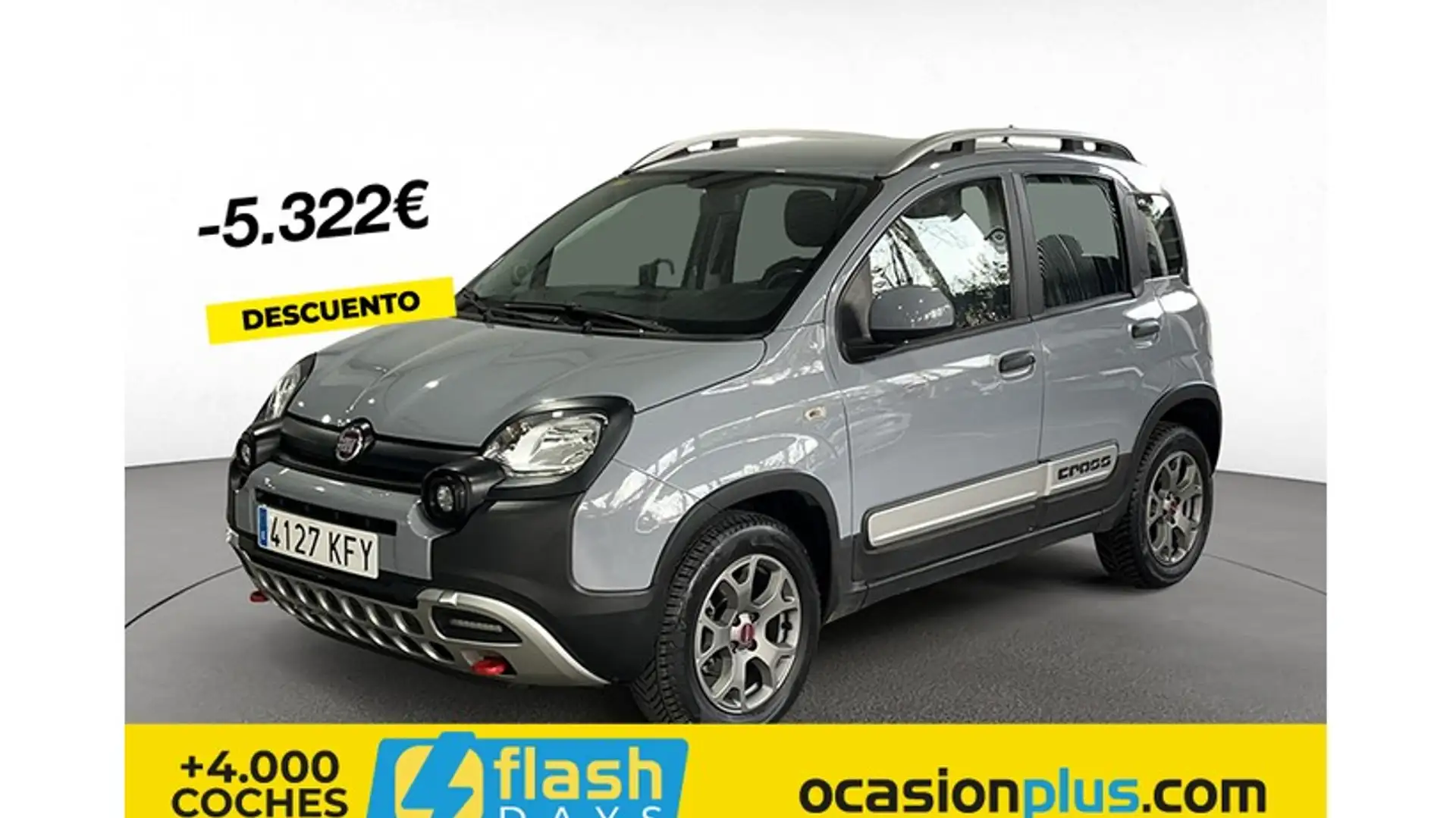 Fiat Panda 1.3 City Cross 4x2 70kW Gris - 1