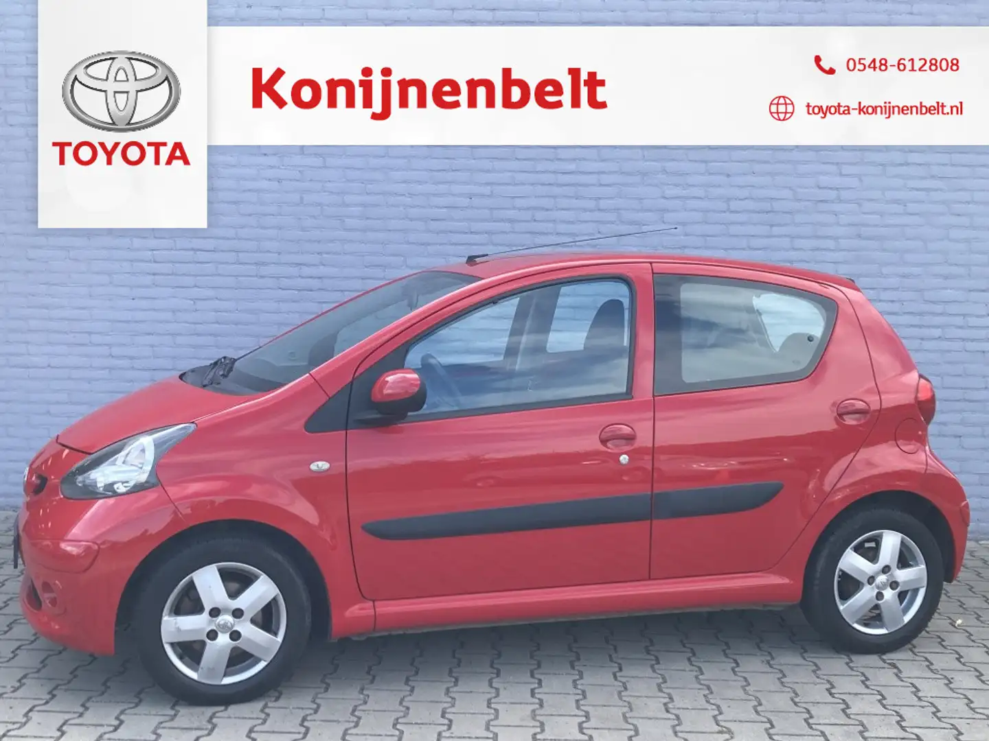 Toyota Aygo 1.0-12V Sport 5-deurs | NL auto | Airco | CPV | LM Rouge - 1