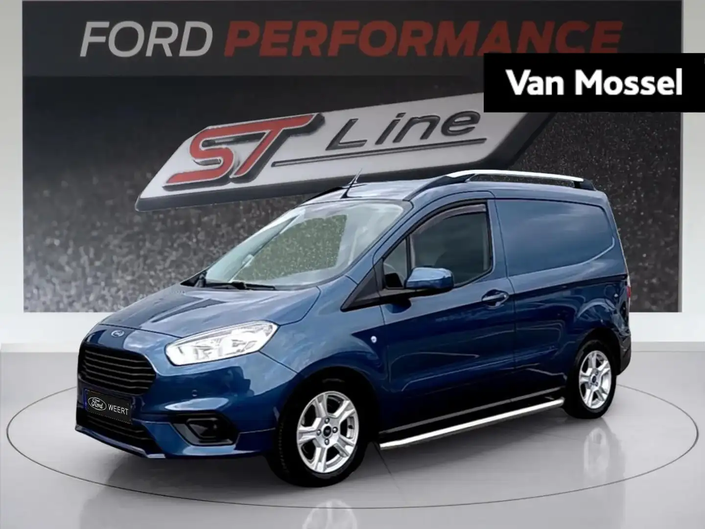 Ford Transit Courier 1.5 TDCI Limited Duratorq S&S | NAVIGATIE | SIDEBA Bleu - 1