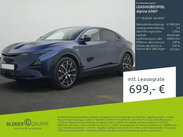 Alpine GT *BLEKER GRUPPE*