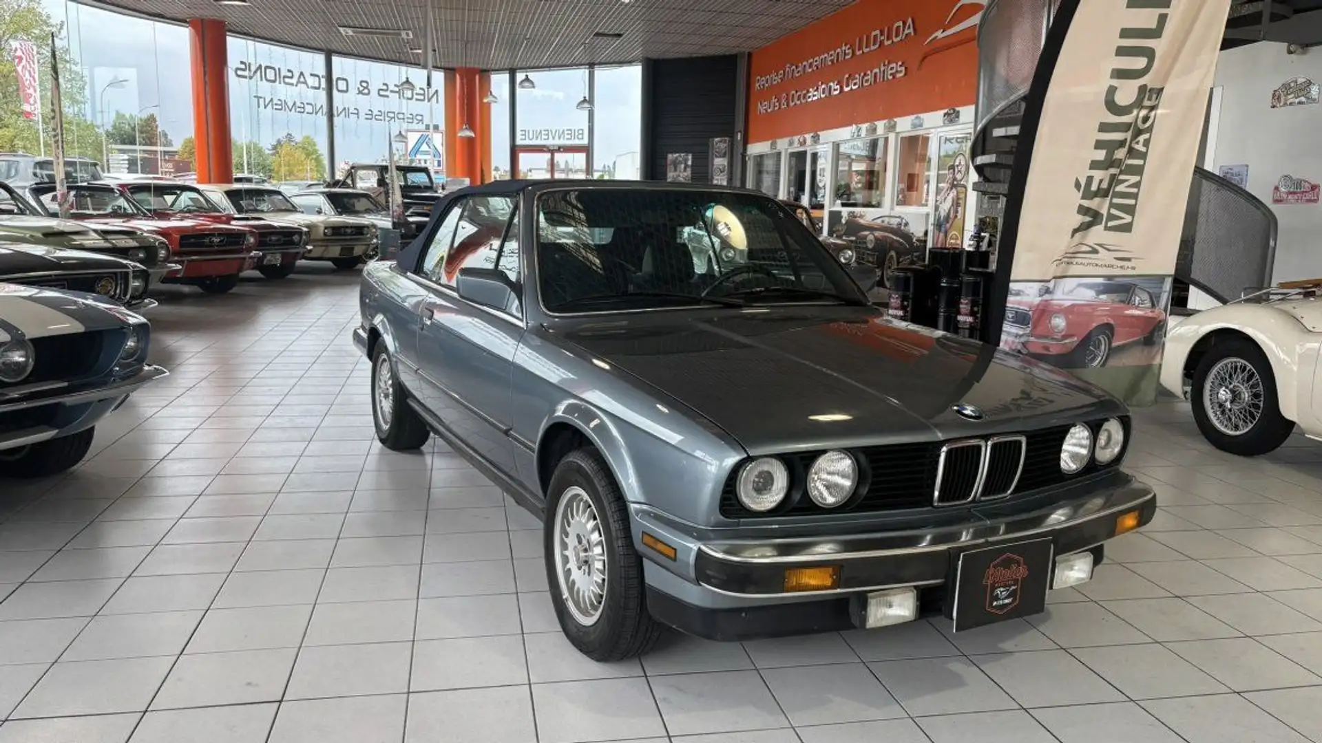 BMW 325 325 I E30 CABRIOLET BOITE MECA 6 CYLINDRES Gris - 1