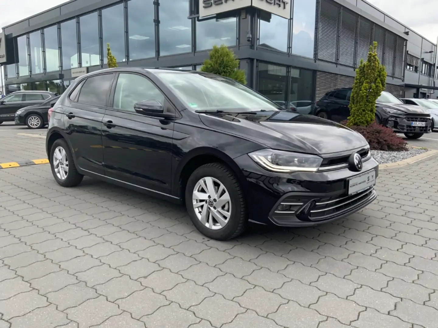 Volkswagen Polo VI Style 1.0 TSI+IQ Light+CarPlay+Sitzhzg. Noir - 2