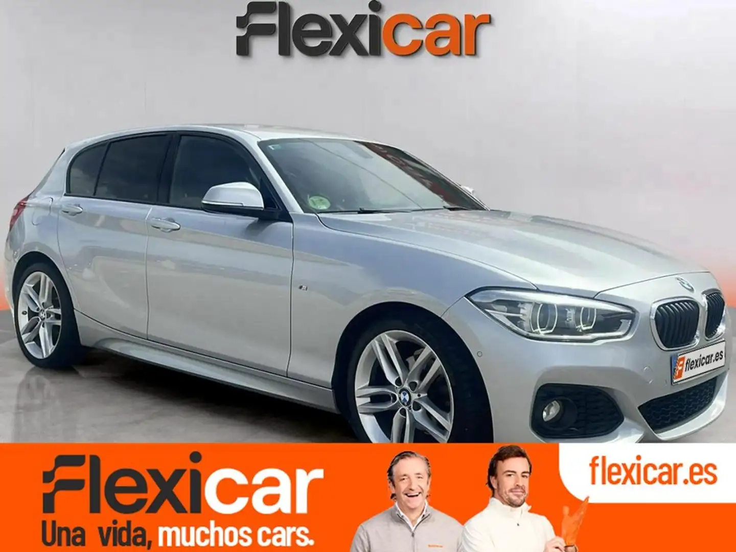 BMW 118 118d Gris - 1