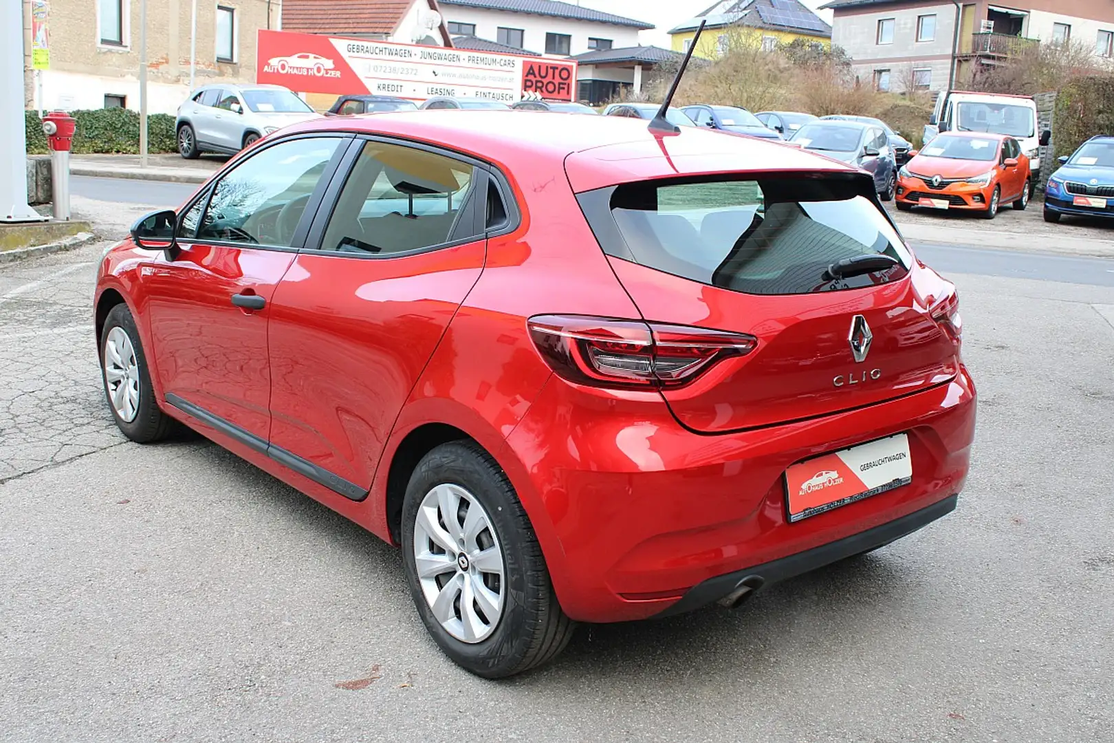 Renault Clio Life SCe 75 *LED, 1.Besitz, Tempomat, Service+B... Rot - 2