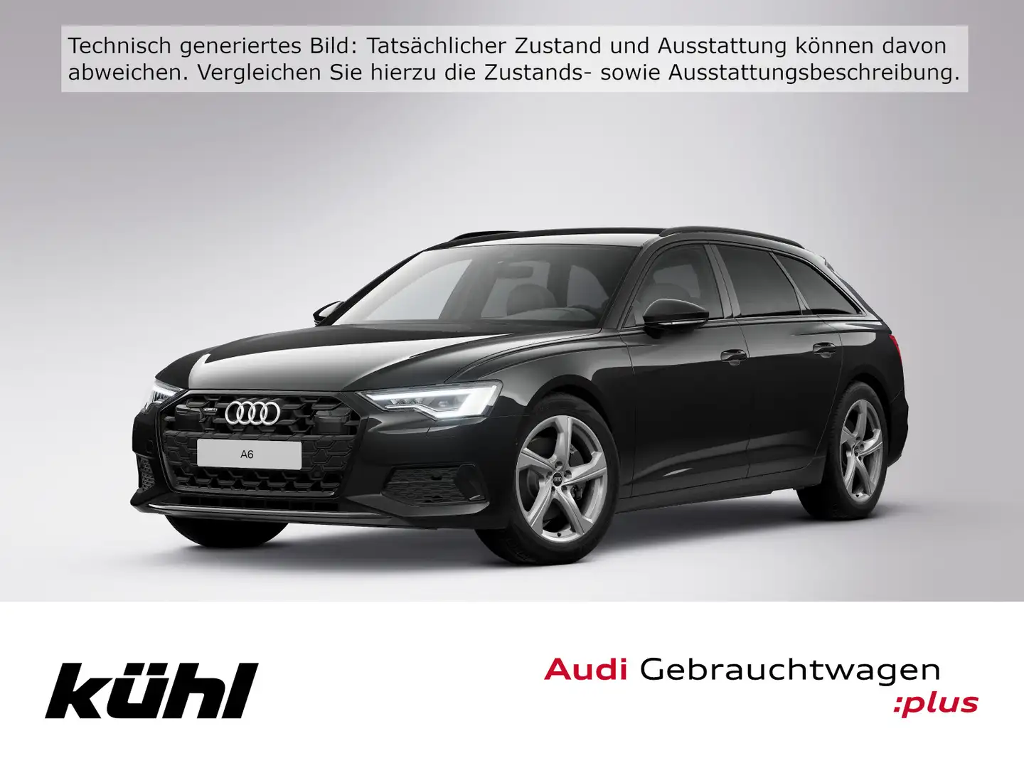 Audi A6 45 TDI Q S tronic advanced Schwarz - 1