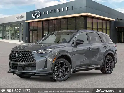Gray 2026 INFINITI QX60 Luxe AWD SUV / Crossover All-Wheel Drive 9-Speed Automatic