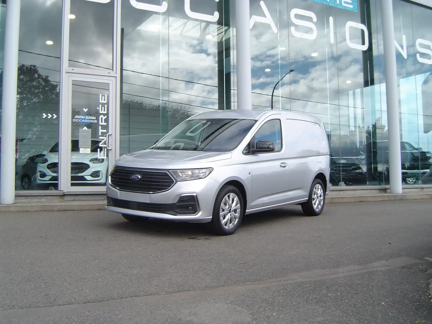 Ford Transit Connect LIMITED 2.0 ECO-BLUE ... STOCK ... Grijs - 1