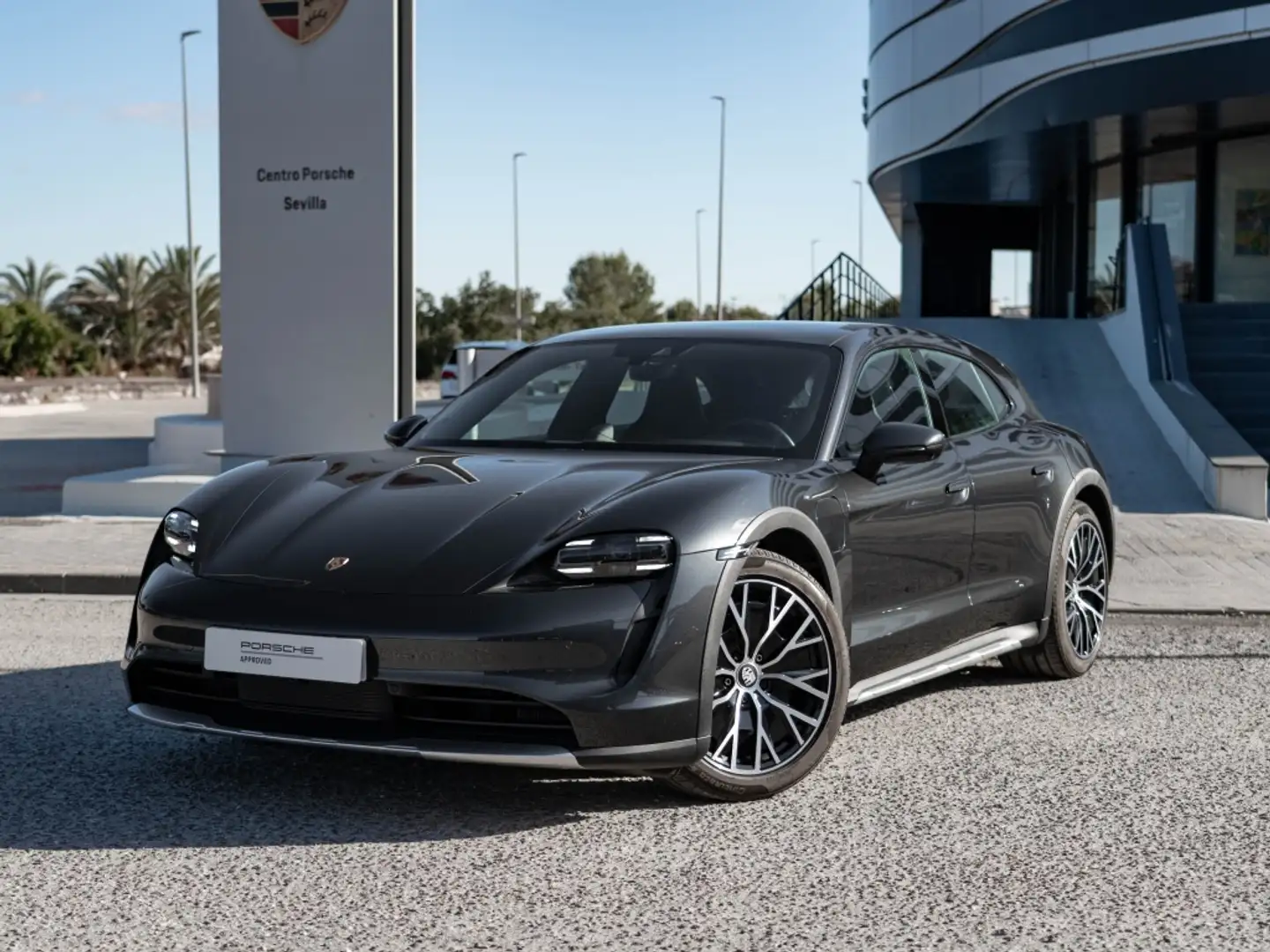 Porsche Taycan 4 Cross Turismo Gris - 1