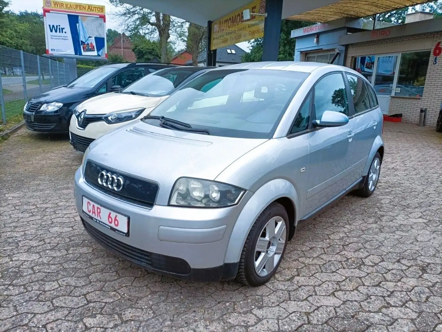 Audi A2 1.4 / Klimaanlage / TÜV NEU Silber - 1
