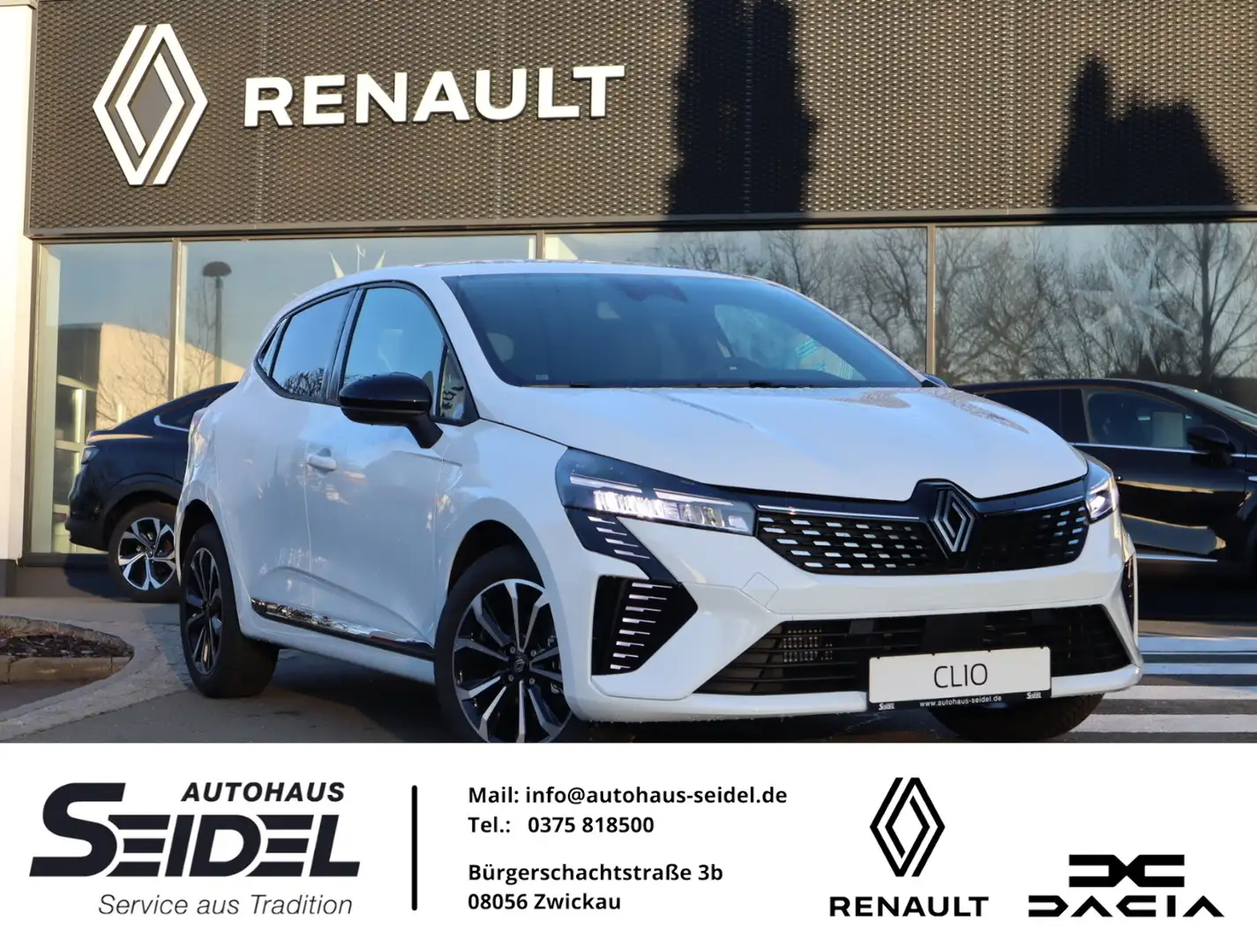 Renault Clio Techno TCe 90 Autom. Allwetter+WinterPaket Blanc - 1
