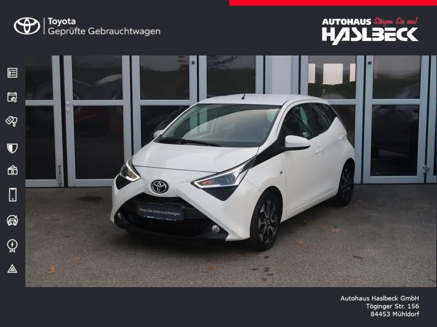 Toyota Aygo X x-play Team Deutschland Blanc - 1