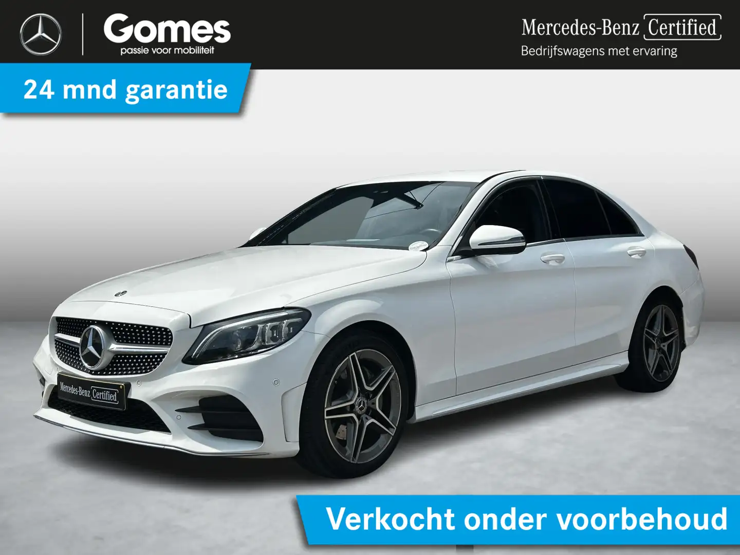 Mercedes-Benz C 180 AMG | Navi | Cruise Control | Carplay Blanc - 1