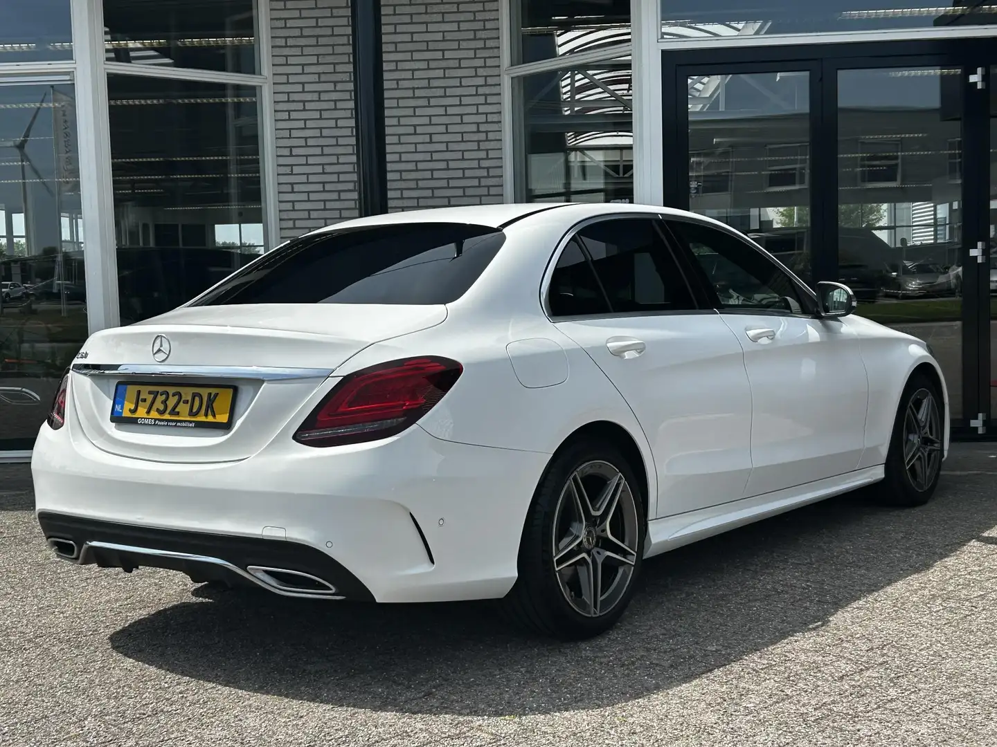 Mercedes-Benz C 180 AMG | Navi | Cruise Control | Carplay Blanc - 2