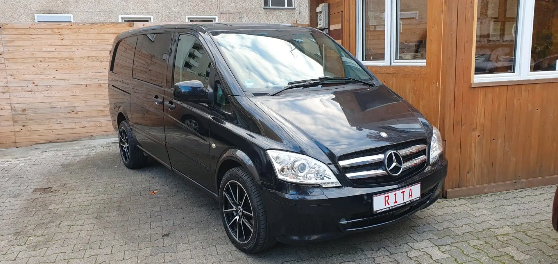 Mercedes-Benz Vito Mixto 122 CDI lang Automatik, Tempomat Černá - 1