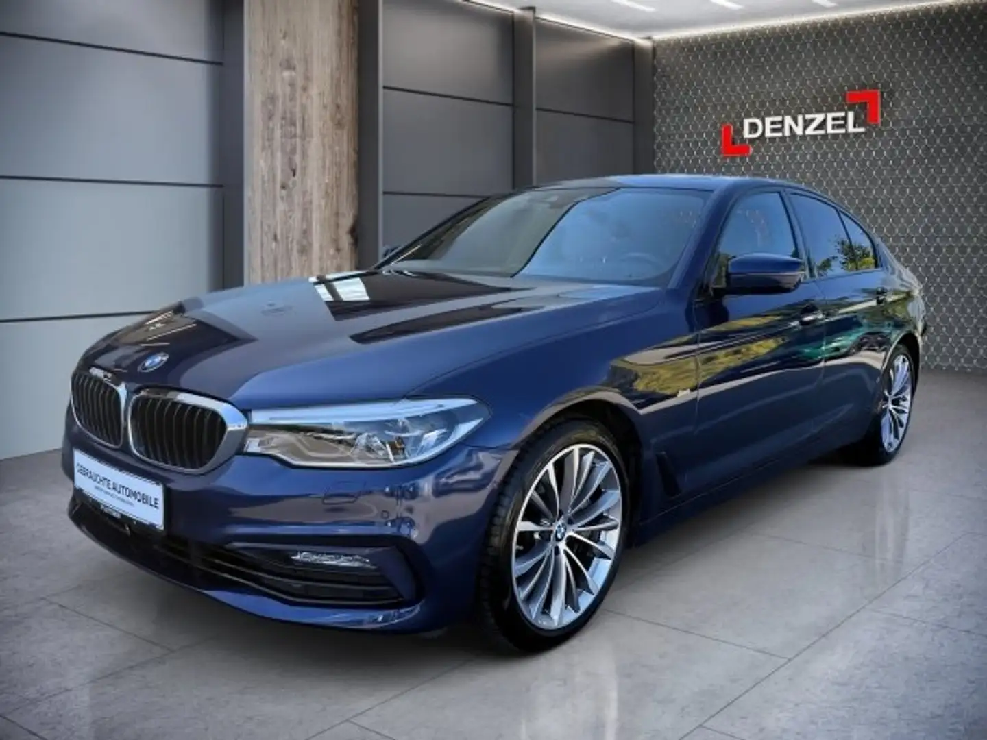 BMW 540 i xDrive Lim G30 Bleu - 2