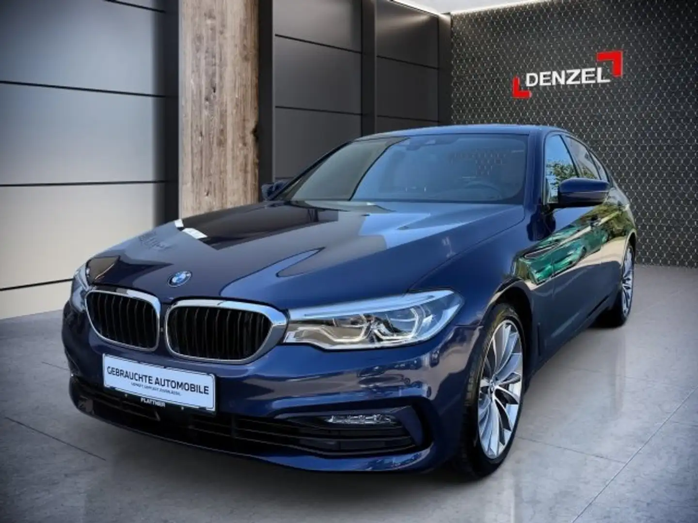 BMW 540 i xDrive Lim G30 Bleu - 1