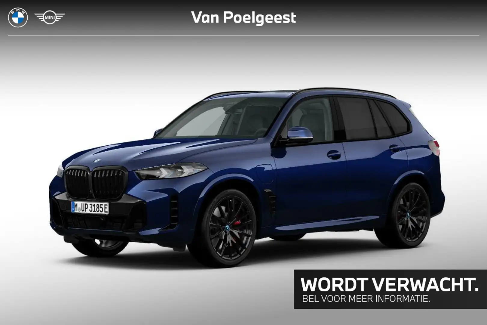 BMW X5 xDrive50e Innovation Pack M Sportpakket Pro Aut. - Blauw - 1
