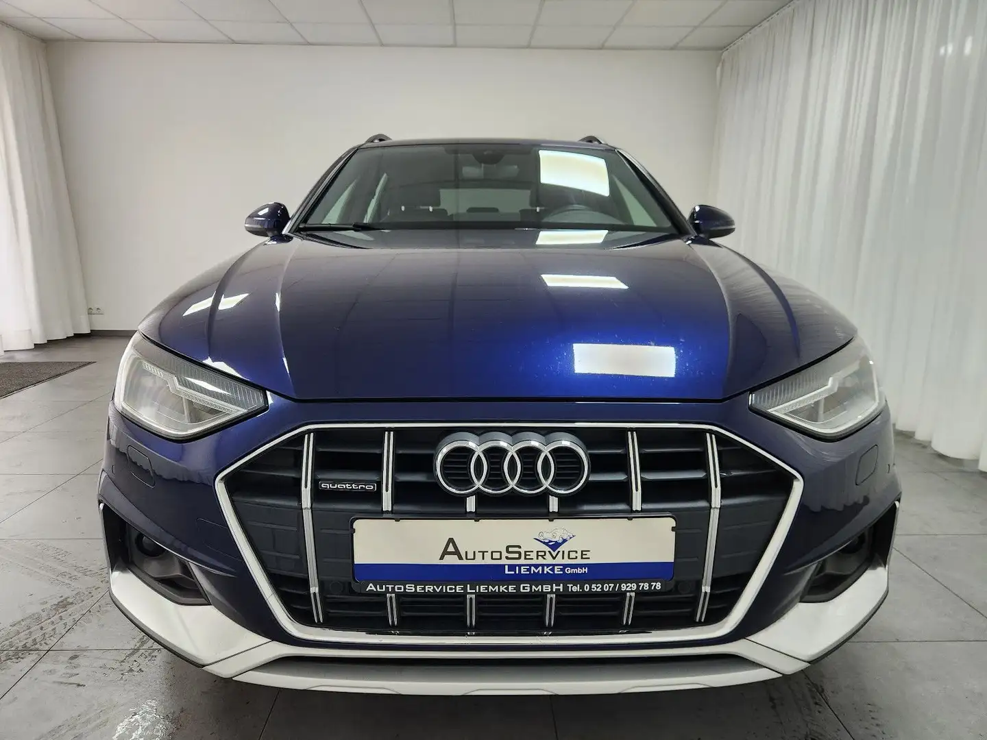 Audi A4 allroad quattro 50TDI 286PS NAVI TEL SHZ PANO Blau - 2