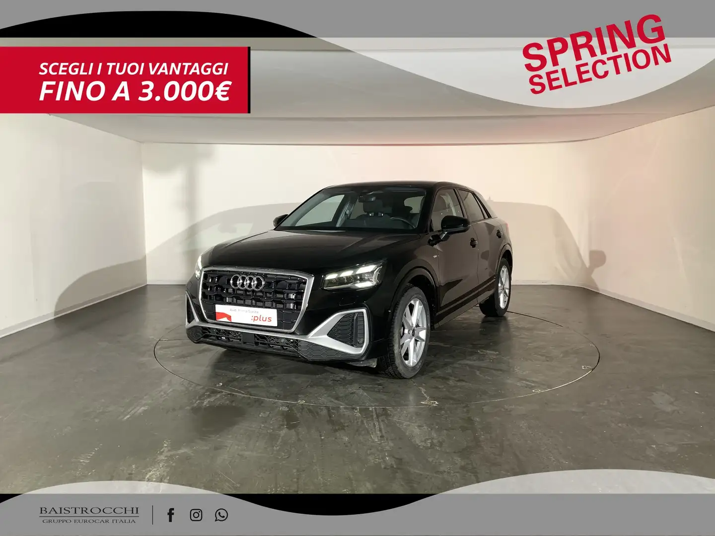 Audi Q2 35 2.0 tdi s line edition s-tronic Nero - 1